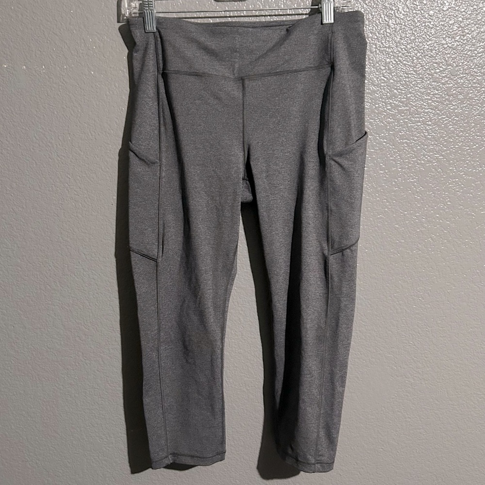 Lululemon Speed Up Tight Leggings Heathered Black 10